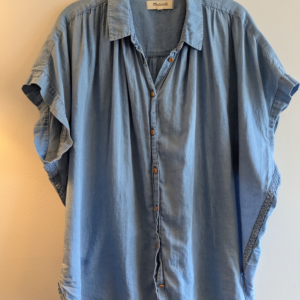Madewell Denim Blue Casual Shirt